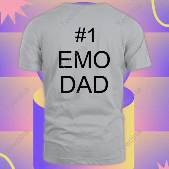 #1 Emo Dad Long Sleeve Tee Shirt