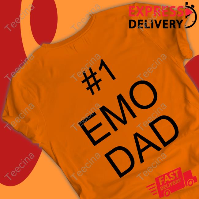 #1 Emo Dad Long Sleeve Tee Shirt